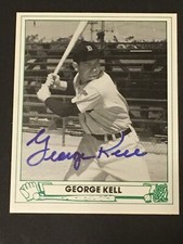 GEORGE KELL ~ Play Ball REPRINT Signed Autograph (d.2009) Swifton, AR~1 on Ebay 