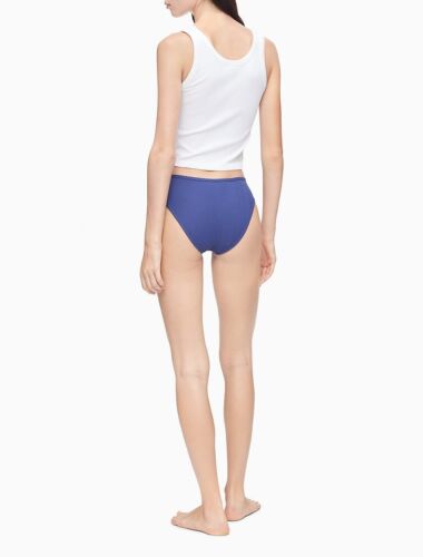 Bikini donna Calvin Klein (PICCOLO) A COSTINE UVA MORBIDA NUOVO CON ETICHETTE QD3885-501 - Foto 3 di 4