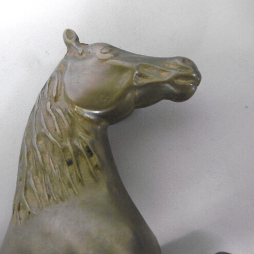statue cheval en bronze - Foto 6 di 6
