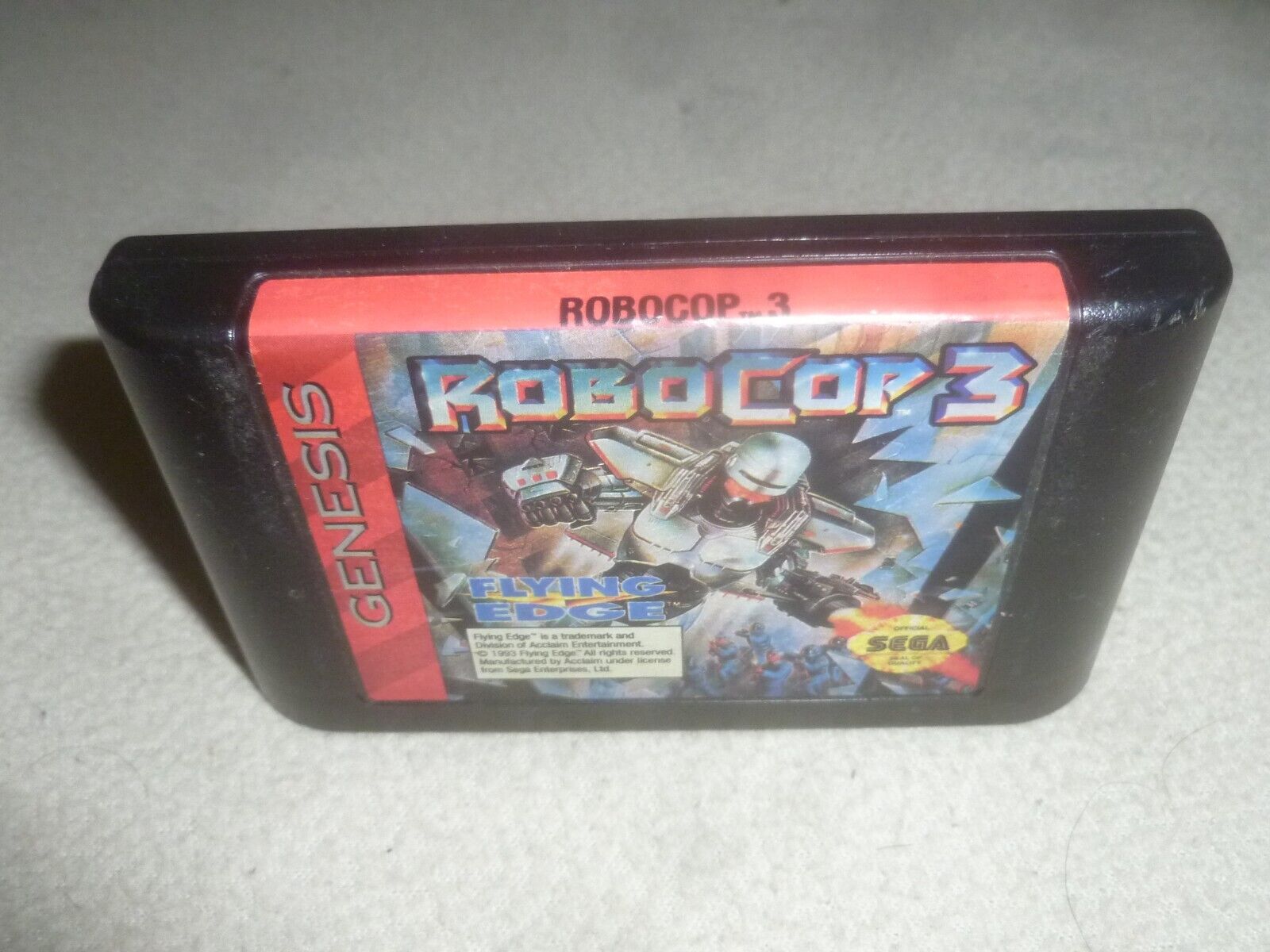 RoboCop 3 para Mega Drive (1993)