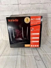 Tenda AC6 AC1200 Dual Band WiFi Router Wireless Internet Router w/ 3 LAN & 1 WAN