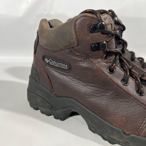 Columbia Wood Path Mid Boots Waterproof Hunting Leather Hiking Mens Size US 8 - 第 3/9 張圖片