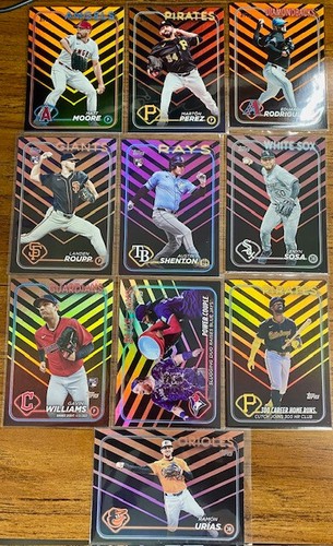 2024 Topps Update Series Holiday Parallel Lot (19) - Rookies/All-Stars - Picture 2 of 2