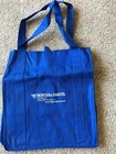 NEW  ~ MDU  BLUE Shopper Beach Gym  Tote Bag ~ 14" x 12.5" x  9"