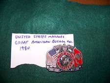 US Marine Corps Belt Buckle Great American Buckle Co 1980