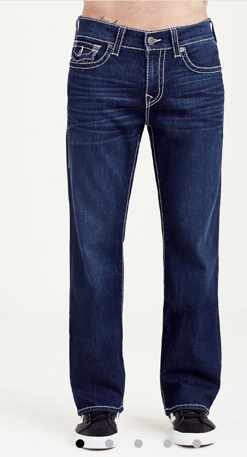 （希少）true religion billy big T BILLY BIG T BOOTCUT JEAN - GREENWICH AVE DARK WASH | True