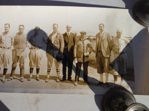 1920,1930er Vintage Baseball Team Foto Hof lang Johnson City Cardinals? - Bild 5 von 7