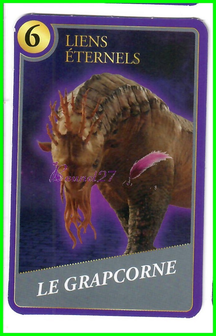Carte HARRY POTTER ET ANIMAUX FANTASTIQUE Super U 2023 Moments Magiques au choix - Zdjęcie 69 z 79
