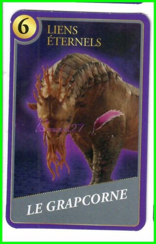 Carte HARRY POTTER ET ANIMAUX FANTASTIQUE Super U 2023 Moments Magiques au choix - Imagen 71 de 81