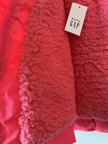 babyGap 18-24 mos Girls Kimono Coat/Jacket COLDCONTROL MAX Zipper Closure NWT - Picture 7 of 7