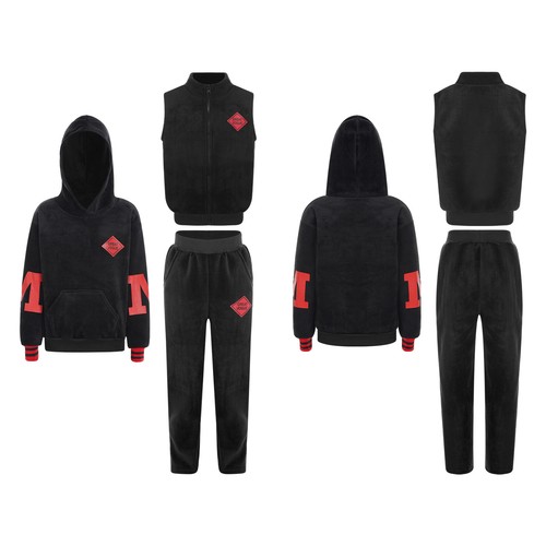 Kids Boys Tracksuit Fashion Sportswear Elastic Waistband Sport Suits Daily Wear - Picture 14 of 54