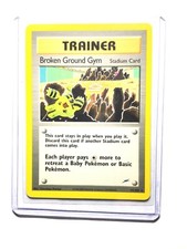 BROKEN GROUND GYM - 92/105 - Neo Destiny - Trainer - Pokemon Card - NM