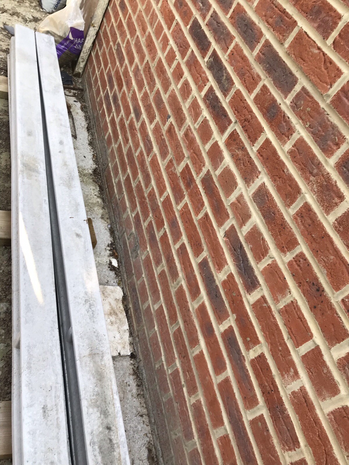 concrete fence posts 8ft | eBay