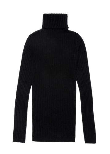 【SALE】TARRAMARRA® Women Wool Stripe Knitwear Turtleneck Long Sleeve Warm Jumper - Picture 4 of 59