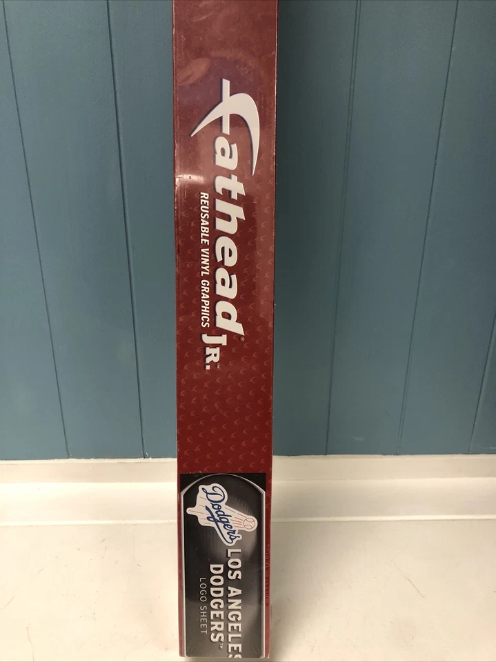 LA Los Angeles DODGERS Logo Hoja Fathead Jr Vinilo Reutilizable Calcomanía de Pared NUEVO Foto 2 de 2