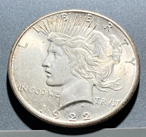 1922-S Peace Silver Dollar Uncirculated San Francisco Mint 90% Silver