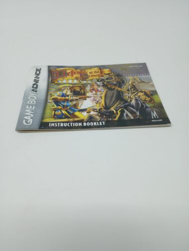 Defender of the Crown SOLO MANUALE (Nintendo Game Boy Advance, 2002) GBA senza gioco - Foto 6 di 9