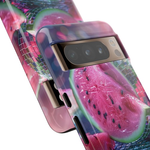 Watermelon Disco Ball Fruit Phone Case for iPhone, Samsung Galaxy, Pixel - 第 147/161 張圖片