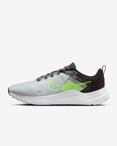 Nike Downshifter 12 "Wolf Gray/Black/Volt/White" DD9293-011 Men's New [US 6-12] - Picture 5 of 8