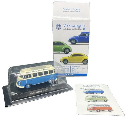 ミニカー Volkswagen MiniCar Collection 1:64 Kyosho 1/64 Volkswagen Golf R blue Volkswagen Minicar