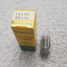 NOS Amperex 12AT6 / HBC90 Vacuum tube - Made In Holland