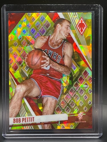 2023-24 Panini Phoenix - Gold Cracked Ice 50/175 - Phoenix #217 Bob Pettit - Bild 1 von 2