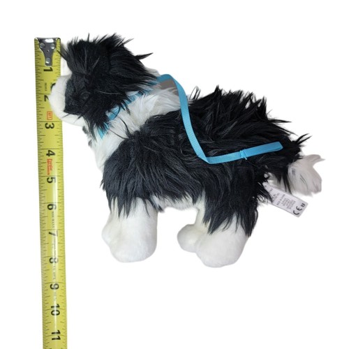 American Girl Haustier Rembrandt Border Collie Plüsch schwarz weiß 8 Zoll Saige F2221 2013 - Bild 9 von 9