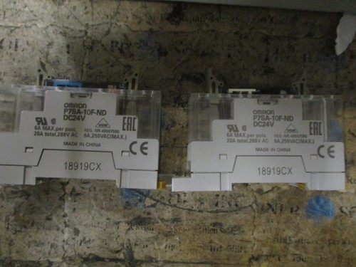 Omron P7SA-10F-ND Relay Socket With G7SA-SA1B 24VDC G7SA-2A2B 24VDC Relay *NEW* - Picture 5 of 6