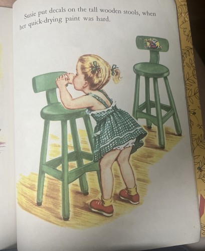 Fun With Decals (Partial Decals) 1952 HC Little Golden Book First A Edition - Picture 9 of 12