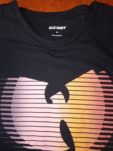 VINTAGE WU-TANG SINCE 1993 OLD NAVY T SHIRT..SIZE XS. 18 PITS - Picture 3 of 3