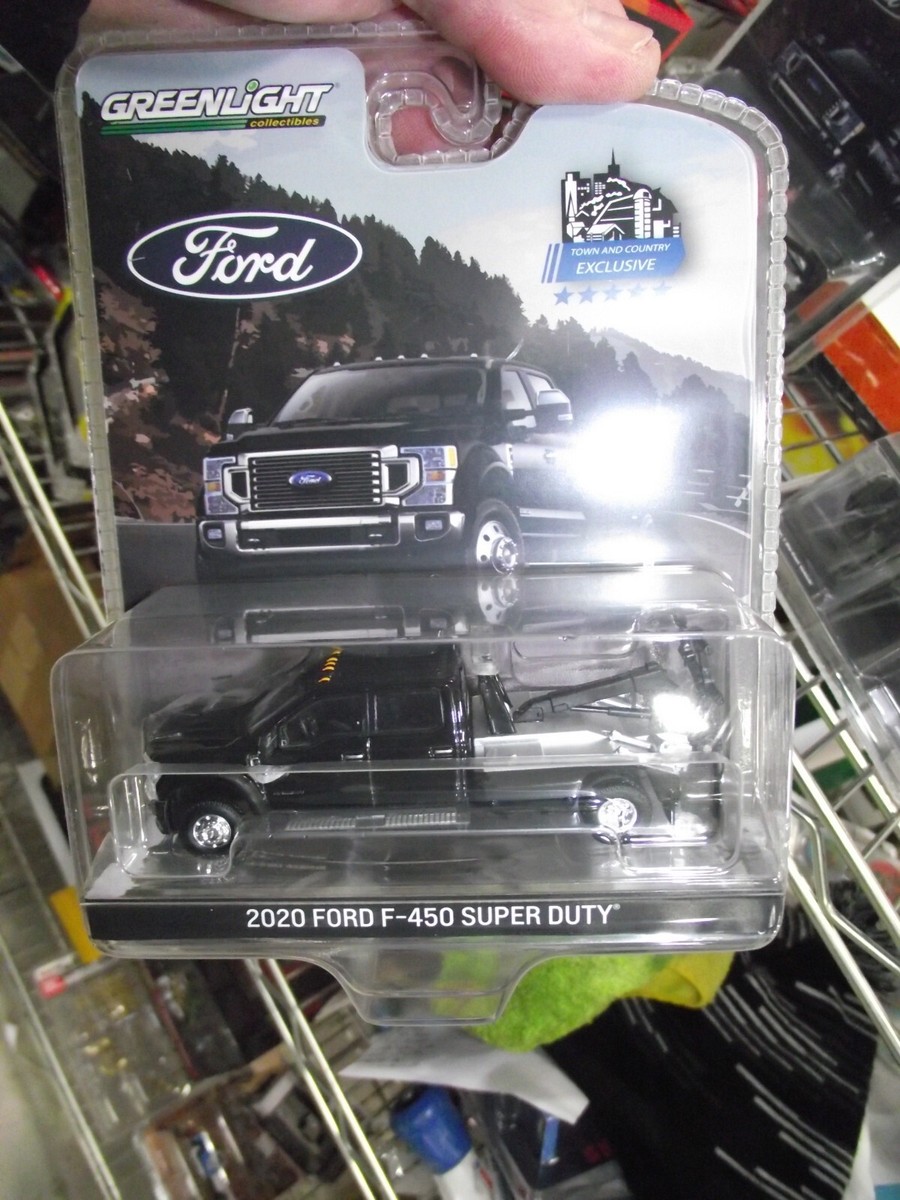 Greenlight 1/64 2020 Ford F-450 super duty wrecker black NIB | eBay