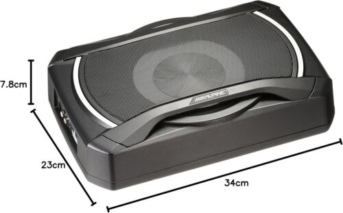 Alpine Powered Subwoofer SWE-1080 MAX 160W from Japan Brand New Fast shipping - Imagen 2 de 9