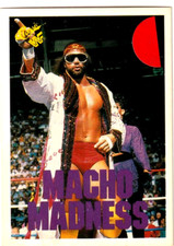 Macho Man Randy Savage (Macho Madness)/ 1990 Classic WWF #126 Wrestling HOF RIP