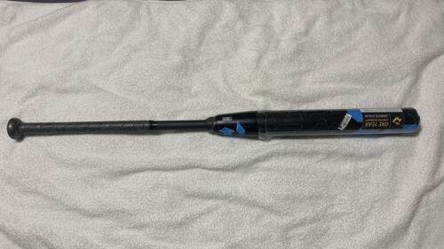 34" 25oz. Demarini CF-9 CFF-23 Fastpitch Softball Bat (BLACK/BLUE) - Picture 2 of 6