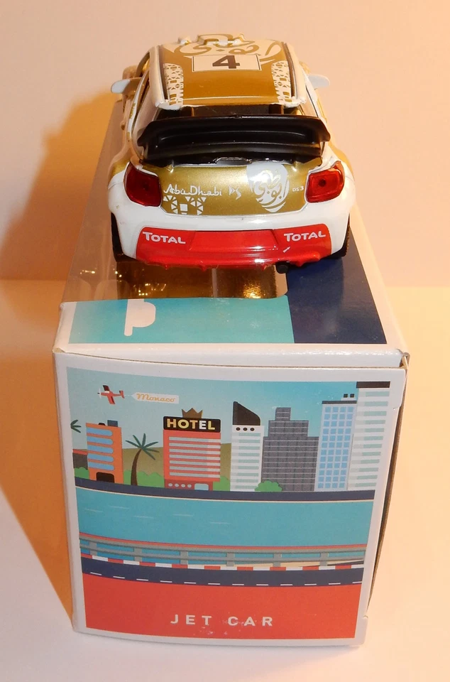 2016 Norev Jet Car Citroen Racing DS3 WRC N°4 Abu Dhabi Rally Map Carlo 1/43 Foto 4 de 4