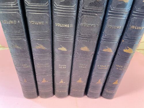Pictorial History of Second World War II Volumes 1-6 Wm. H. Wise 1944 -1946 Blue - Picture 3 of 7