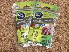 Lot/Setof 2 Glue Dots Brand Advanced Strength Double-Sided Permanent Adhesive 
