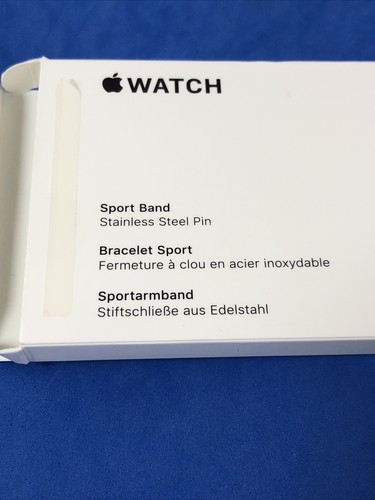 Genuine Apple Watch Sport Band(40mm) Red (Fits40mm–210mm wrists ) - Picture 7 of 8