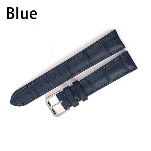 12-22MM Width Genuine Leather Watch Strap Strap Men Ladies Watch Strap US - Picture 8 of 54
