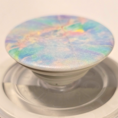 POPSOCKETS Pink Purple Blue Multi Opal Glow MagSafe Magnetic Phone Grip/Stand - Photo 2 sur 5