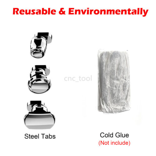 PDR100 Slide Hammer Cold Glue Dent Puller Kit Car Dent Repair Tools w/ 3pcs Tabs - Picture 3 of 13