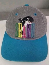 VTG SeaWorld Hat SHAMU snapback Killer Whale embroidered youth cap Hong Kong