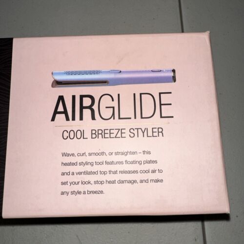 Calista AirGlide Cool Breeze Styler Iron Wave Curl Smooth Straighten BLUE OMBRE - Picture 2 of 5