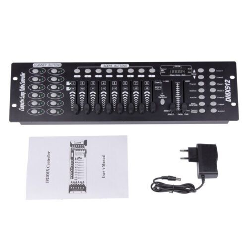 DMX 512 40/192 Channel Operator Console Controller For Stage DJ Party Lighting - Picture 9 of 10