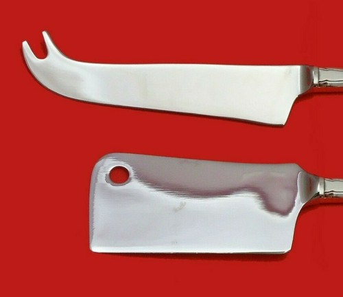 Custom Made Satinique Oneida Edelstahl Käsemesser mit Pick & Hackbeil HHWS - Bild 3 von 3