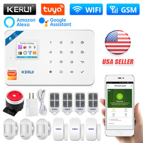 WIFI Tuya APP GSM Security Alarm System Home Anti-theft Burglar Motion Detector - Picture 28 of 48