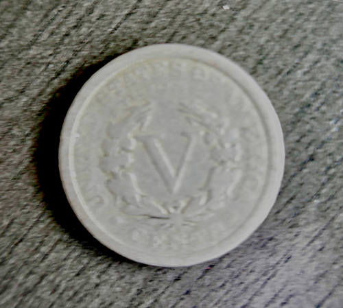 1912 US Liberty Head V Nickel - 5c Coin - FREE Shipping - Picture 2 of 2