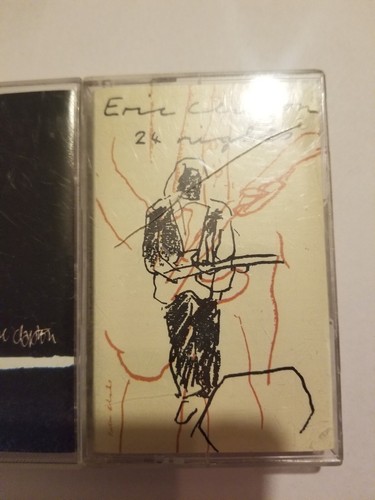 Lot of 2 Eric Clapton 24 Nights, From the Cradle Cassette Tapes - Picture 3 of 5