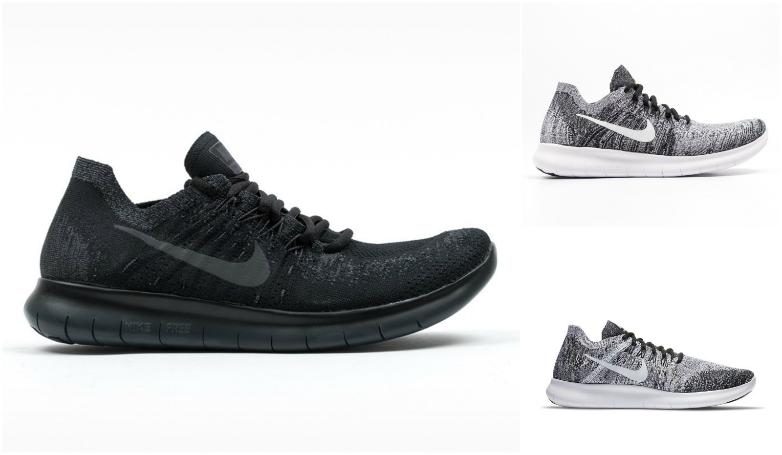 Nike Men's Free RN Flyknit 2018 Running Shoes - 880843 Nike Men's Free RN Flyknit 2018 Running Shoes - 880843