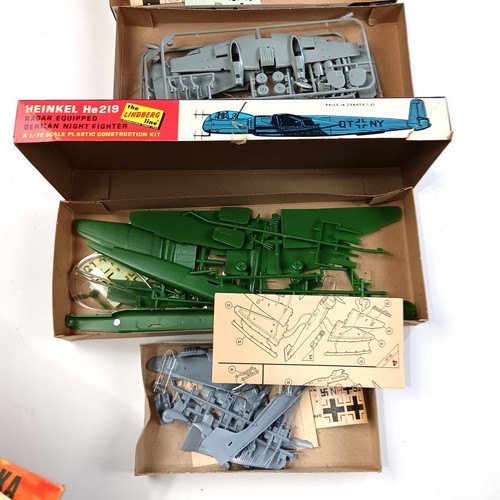 Mixed lot of German WWII, 1/72 Model Kits Airfix StukaS, Heinkell He219 , Me 110 - Picture 5 of 7
